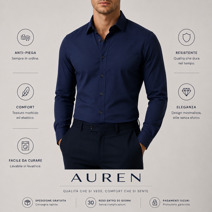 AUREN - Camicia Dinamica Elasticizzata