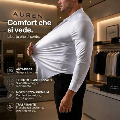 AUREN - Camicia Dinamica Elasticizzata