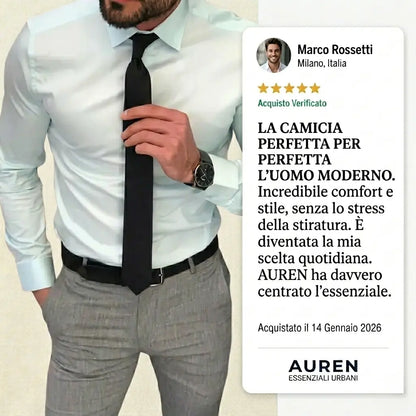 AUREN - Camicia Dinamica Elasticizzata