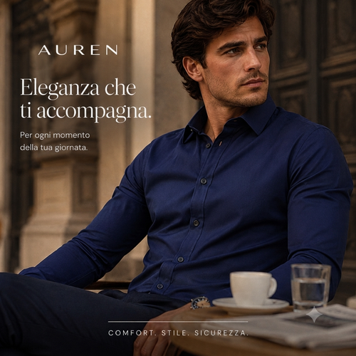 AUREN - Camicia Dinamica Elasticizzata