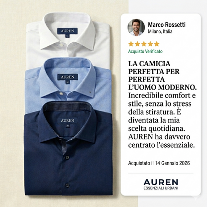 AUREN - Camicia Dinamica Elasticizzata